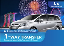 Islandwide City To City Transfer - 1 Ride (6 Seater FAMILY)