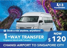 Singapore Airport Transfer 13 Seater (Premium Combi)