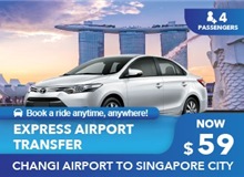 Singapore Airport Transfer 4 Seater