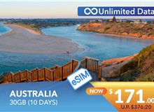 AUSTRALIA 10 DAYS E-SIM UNLIMITED DATA 30GB HIGH SPEED