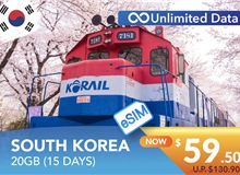 SOUTH KOREA 15 DAYS E-SIM 20GB HIGH SPEED