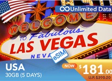 USA 5 DAYS E-SIM UNLIMITED DATA 30GB HIGH SPEED