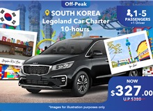 South Korea (Legoland) Private Car Charter 10 Hours, Group Of 1-5