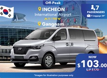 Korea Airport Transfer: Incheon To/from Gangnam, Up To 7 Pax 5 Luggage