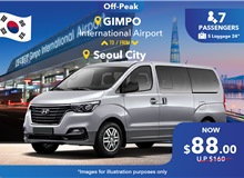 Korea Airport Transfer: Gimpo To/from Seoul City Center, Up To 7 Pax 5 Luggage