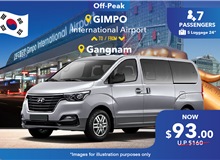 Korea Airport Transfer: Gimpo To/from Gangnam, Up To 7 Pax 5 Luggage